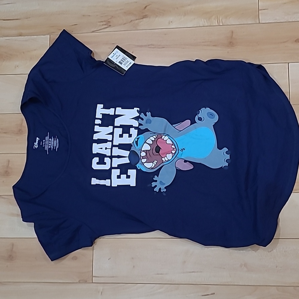 Disney Stitch women's large maternity shirt - Picture 1 of 5